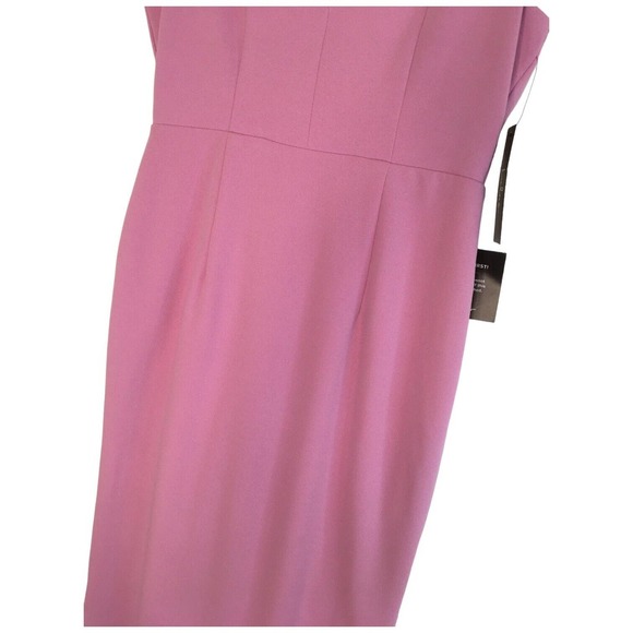 New Lulus Womens Medium Formal Cocktail Dress Sleeveless Maxi V Neck Lavender - Picture 5 of 16